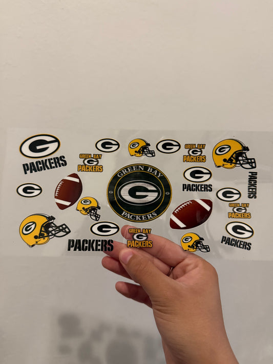 Green Bay packers logo wrap