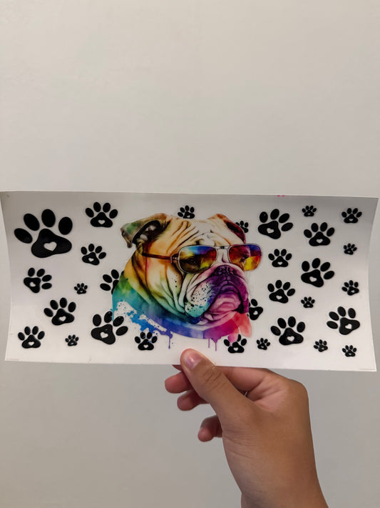 Bulldog Glasses wrap