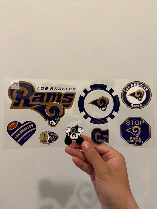 Mickey LA Rams wrap