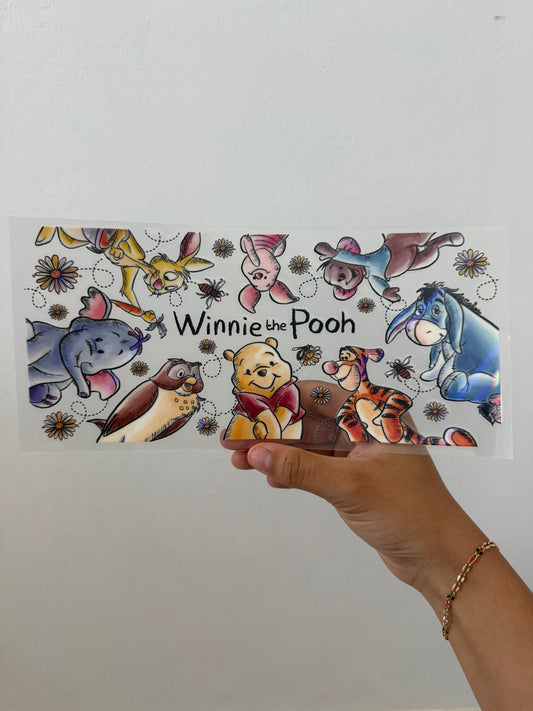 Holographic Winnie the Pooh Characters Wrap