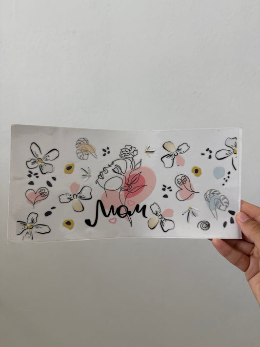 Mom Doodle Drawings Wrap