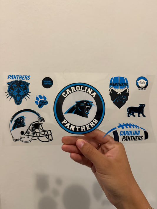 Panthers logo wrap