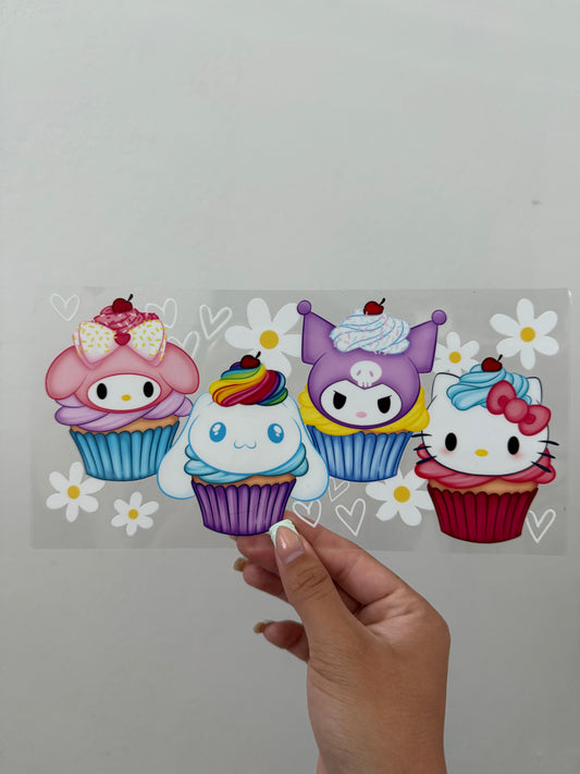 Hello kitty cupcakes wrap