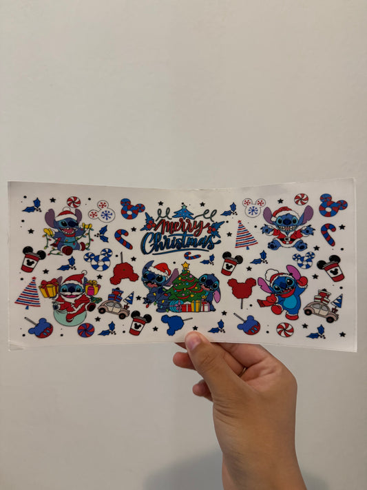 Stitch Christmas Disney wrap