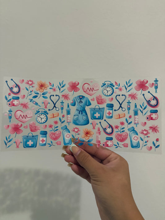 Nurse flower wrap