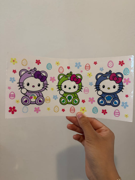 Hello Kitty Easter Carebears Wrap