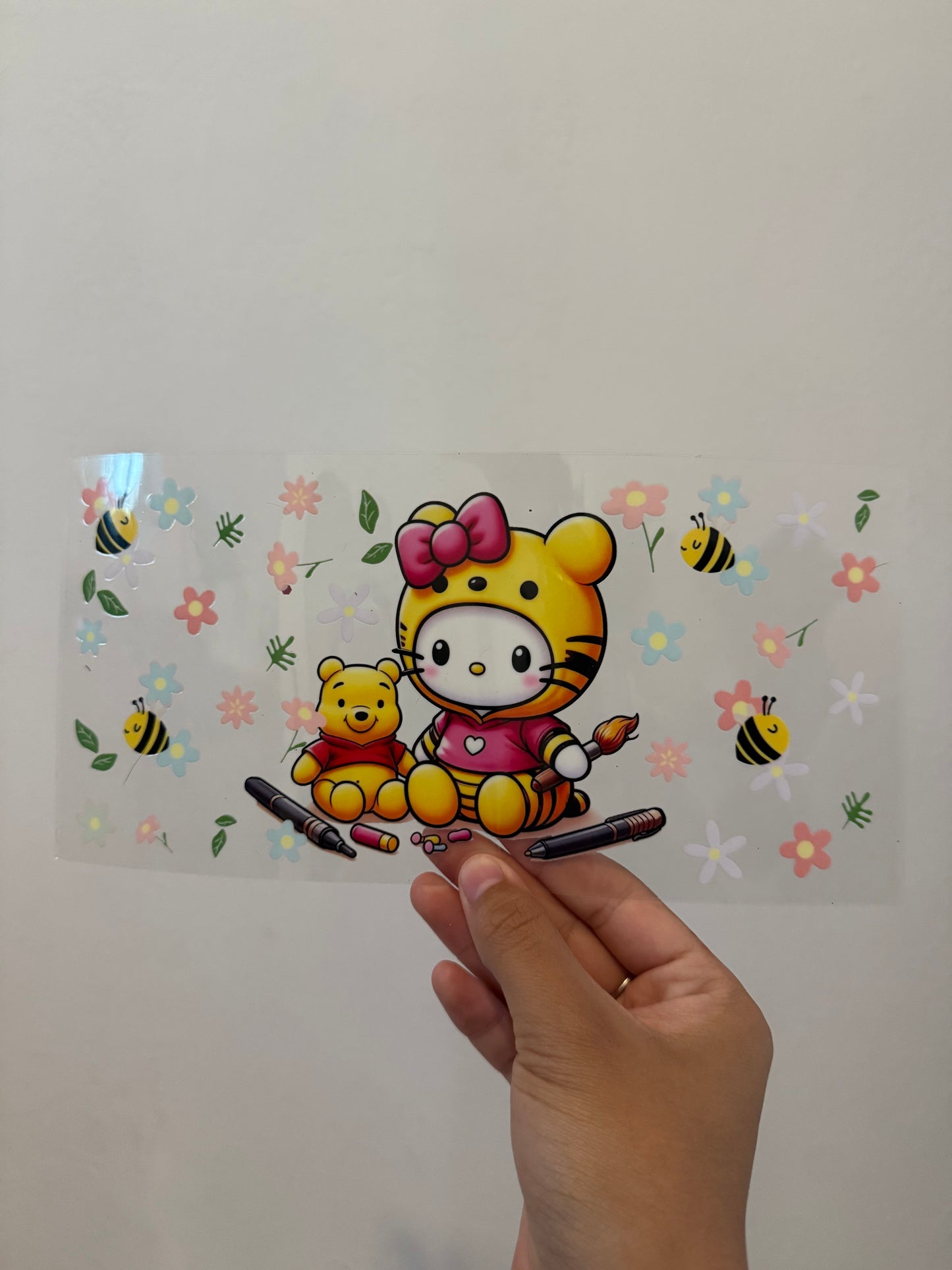 Hello kitty x Winnie the Pooh wrap