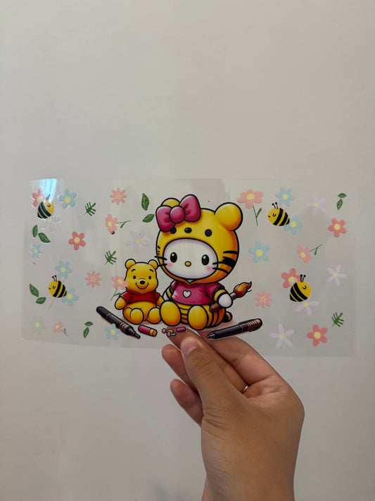 Hello kitty x Winnie the Pooh wrap