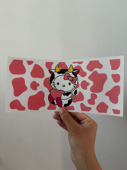 Pink Cow Hello Kitty Print Wrap