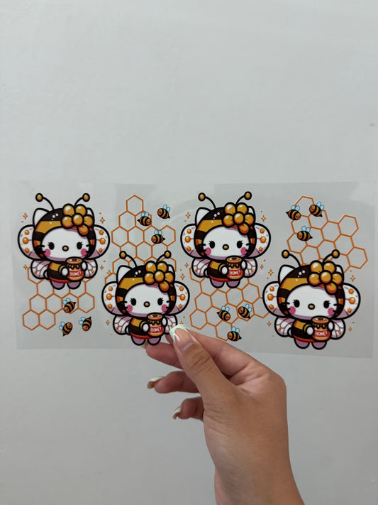 Hello kitty bee wrap