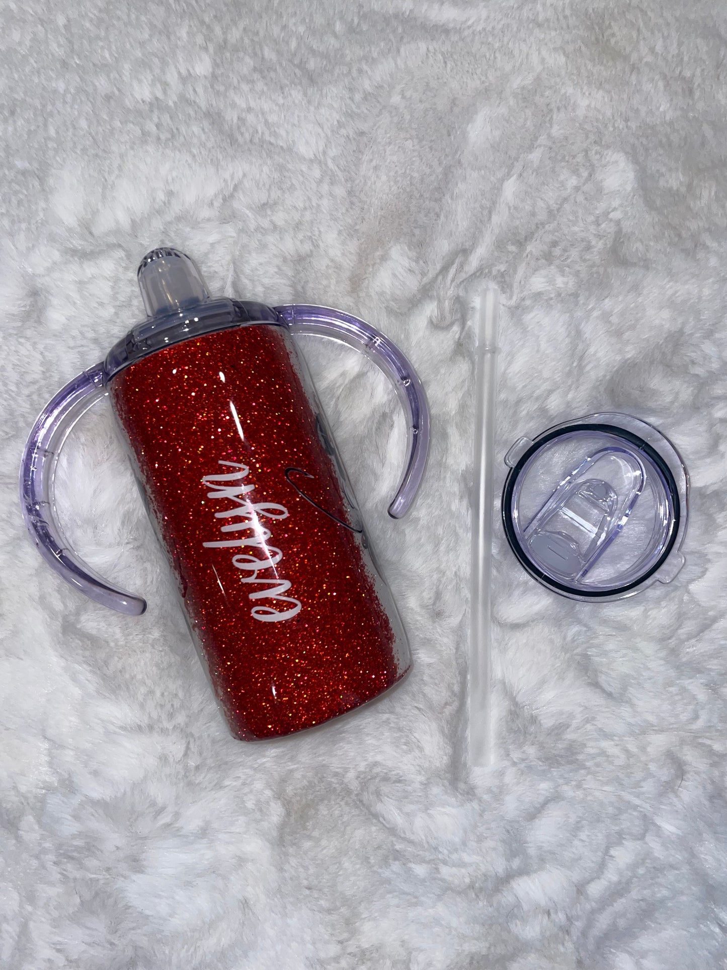 Personalized Epoxy Red Minnie Mouse Tumbler