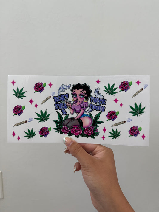 Betty boop Maryjane wrap