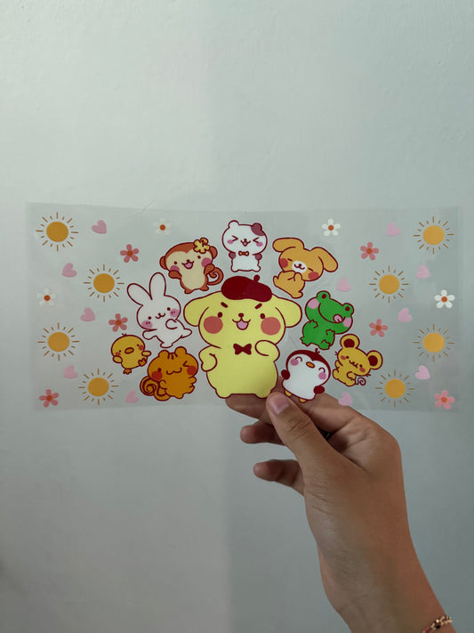Pompom Purin Kawaii Wrap