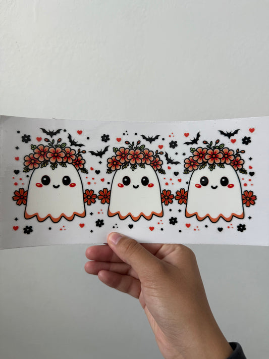 Ghost flower wrap