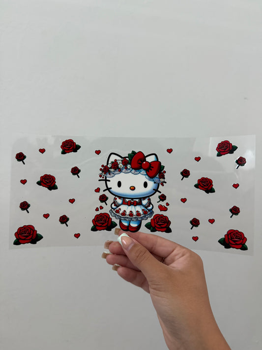 Hello kitty roses wrap