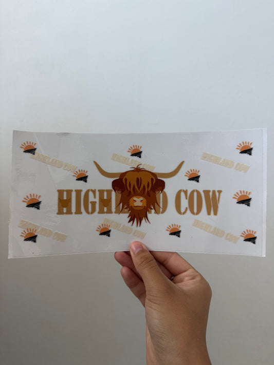 Highland Cow Wrap
