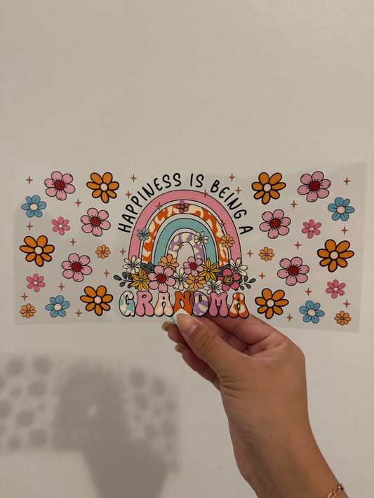 Happiness grandma wrap