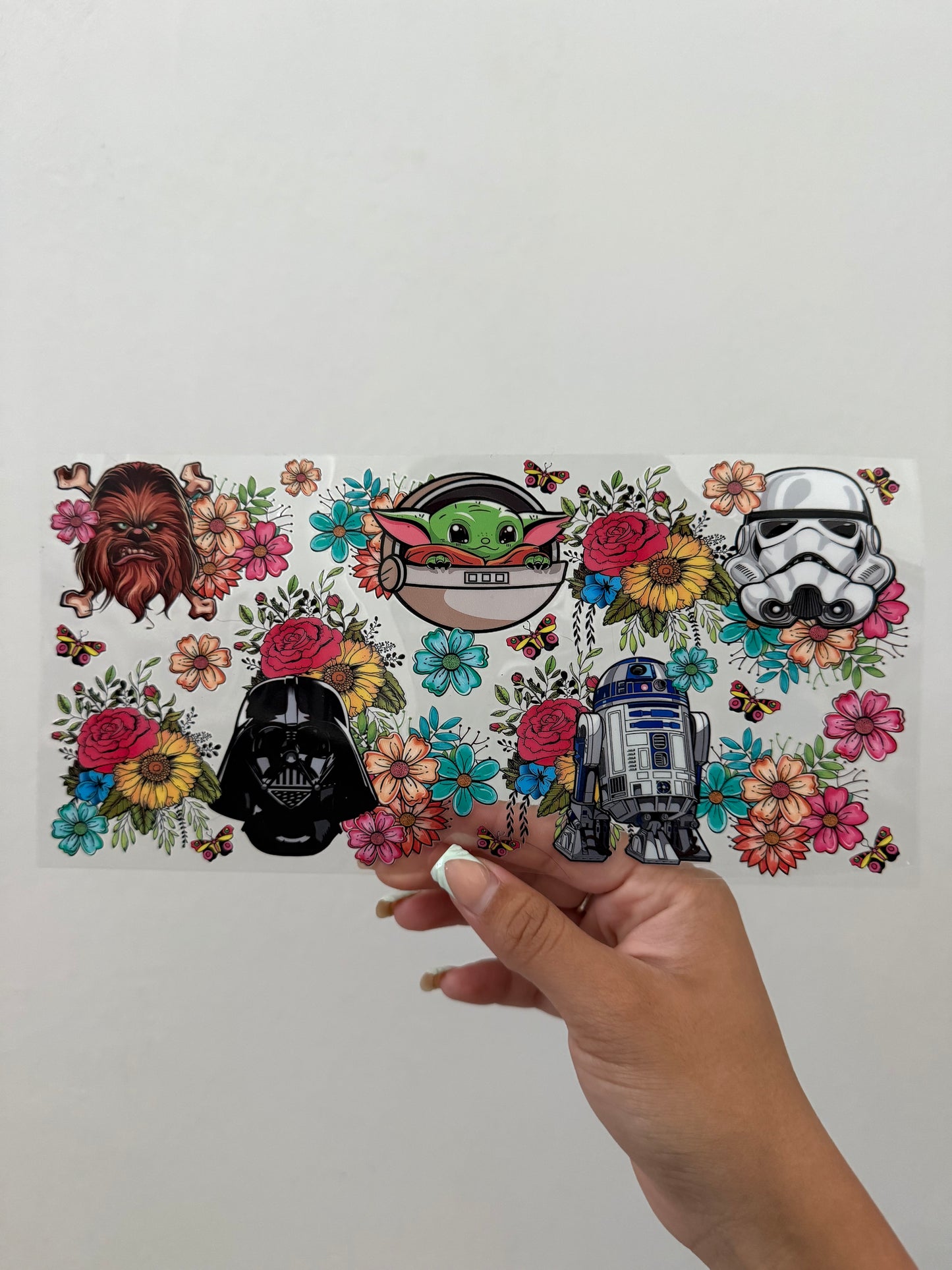 Star Wars flowers wrap