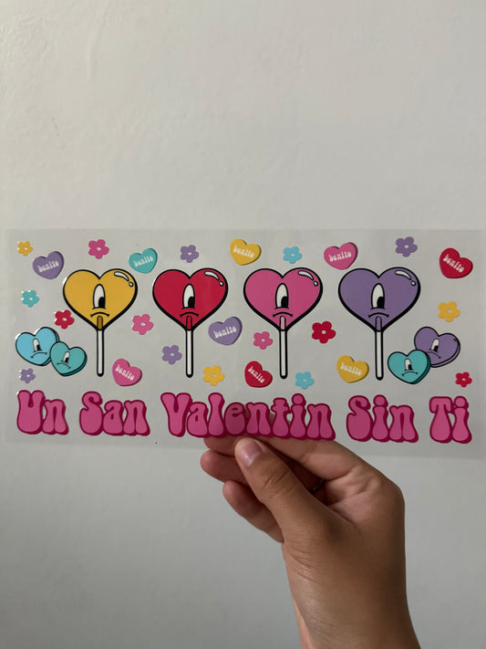 San Valentin Bad Bunny Wrap