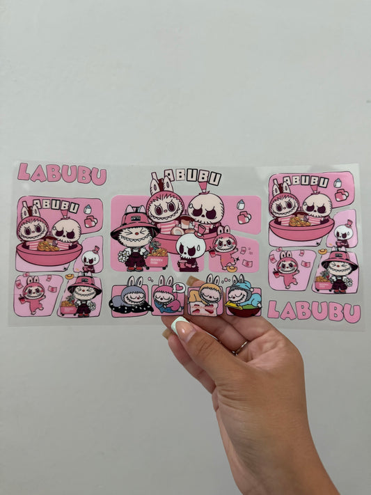 Labubu monsters wrap