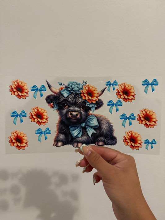 Black cow wrap