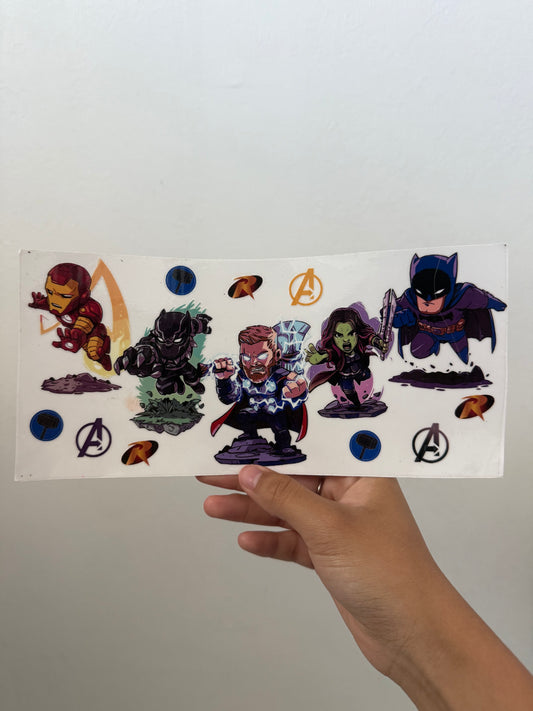Marvel Flying Characters Wrap