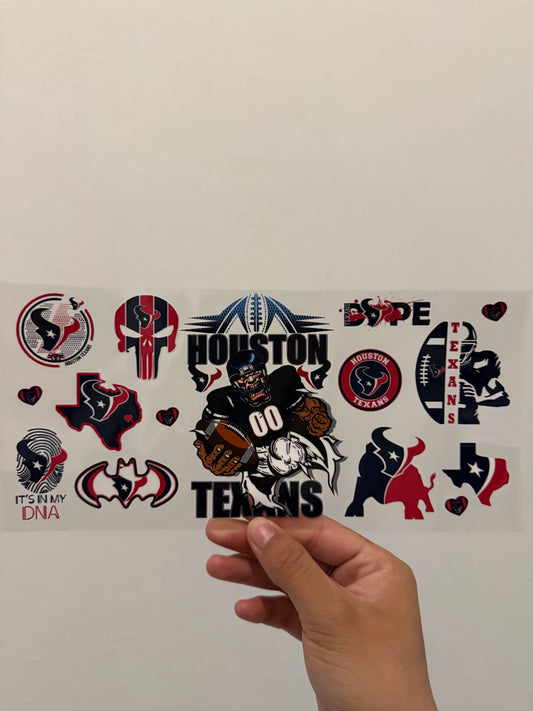 Texans football player wrap