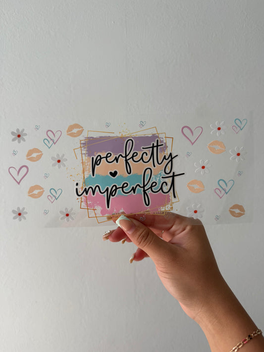 Perfectly imperfect wrap