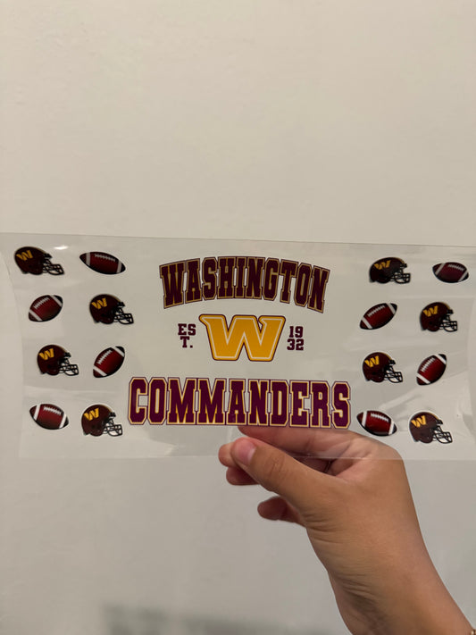 Washington commanders wrap