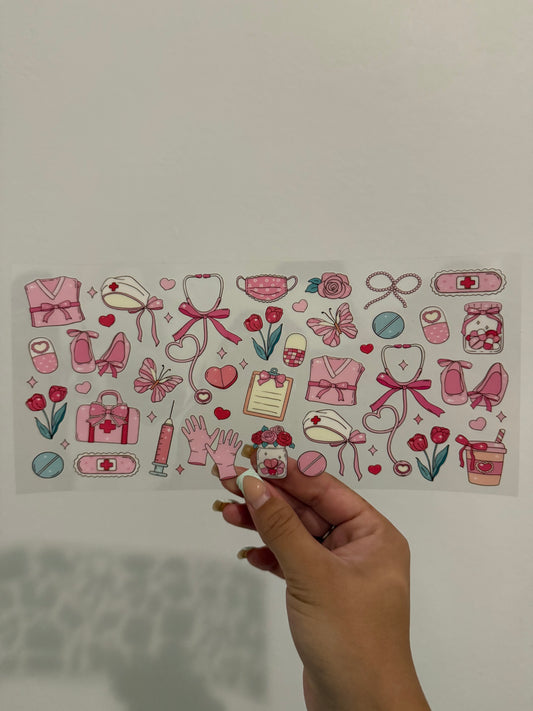 Nurse doodles wrap