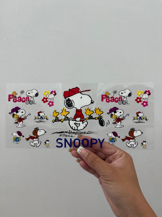 Snoopy red hat wrap