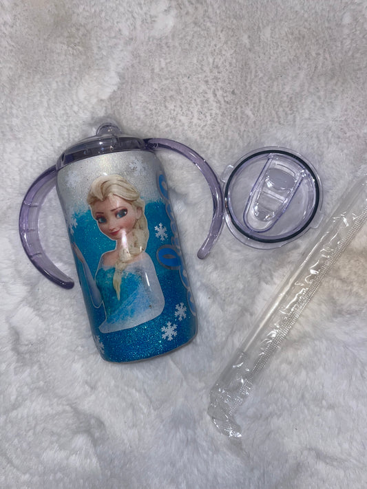 Personalized Epoxy Elsa Tumbler