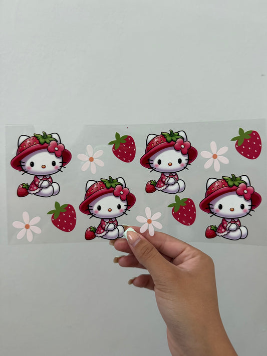 Hello kitty strawberry wrap