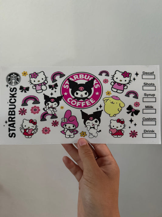 Starbucks Kuromi Wrap