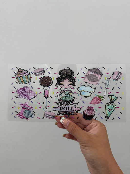 Girl baker wrap
