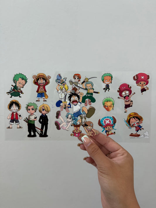 One piece characters wrap