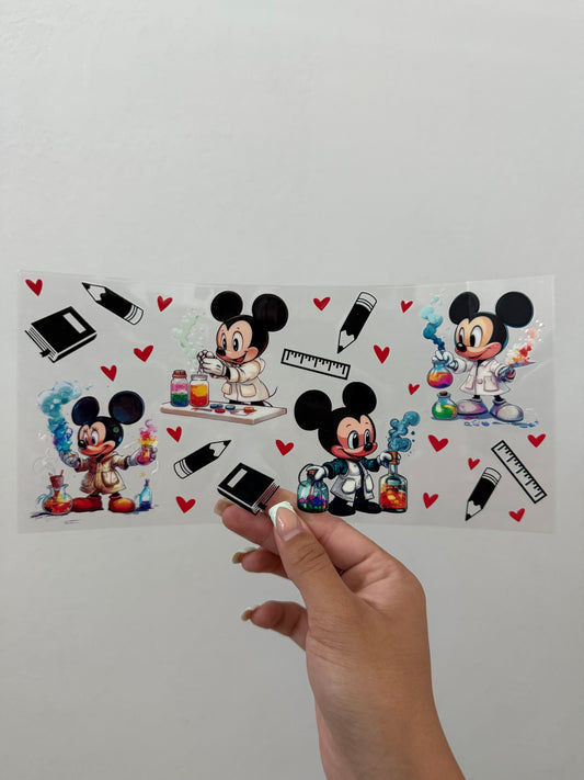 Mickey scientist wrap