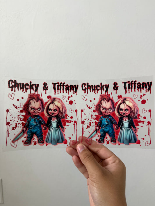 Chucky and Tiffany wrap
