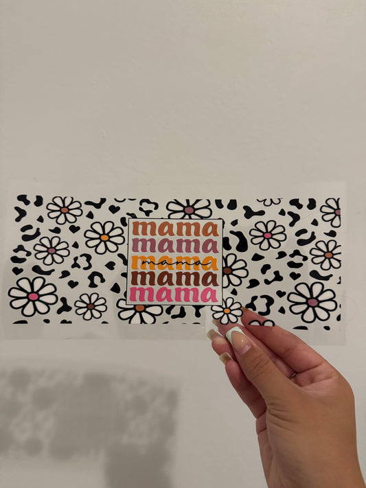 Mama cheetah daisy wrap