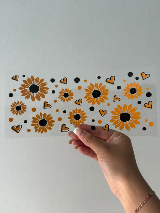 Sunflowers wrap