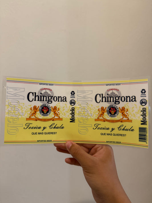 Yellow Chingona wrap