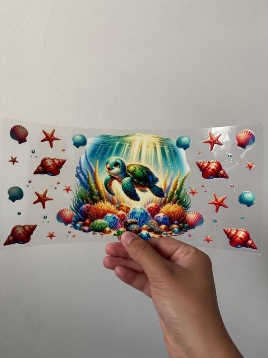 Sea turtles shells wrap