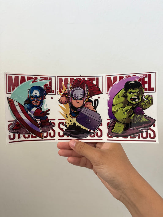 Marvel Characters Wrap
