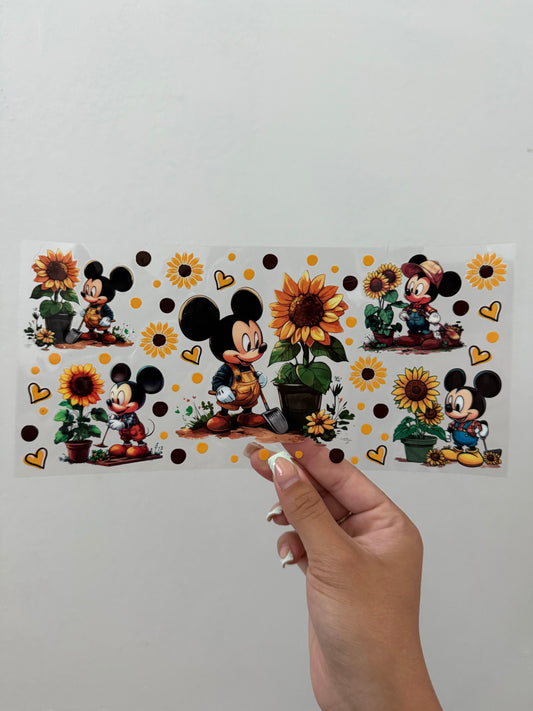 Mickey sunflower wrap