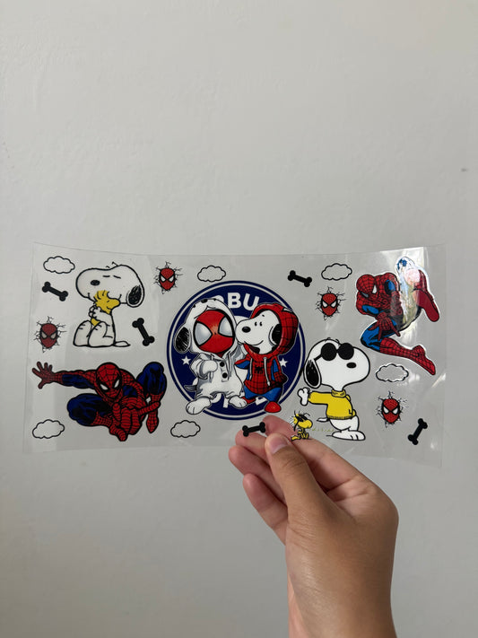 Spider-Man Snoopy Wrap