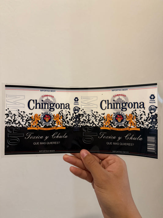 Black chingona wrap