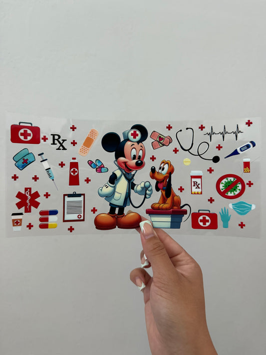 Mickey doctor Pluto wrap