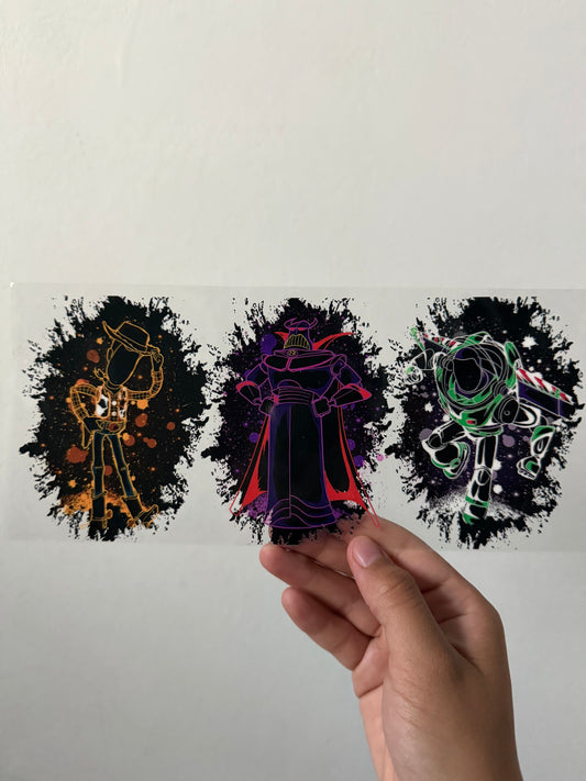 Toy Story Glow characters wrap