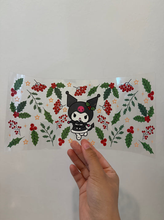 Christmas Kuromi Mistletoe wrap