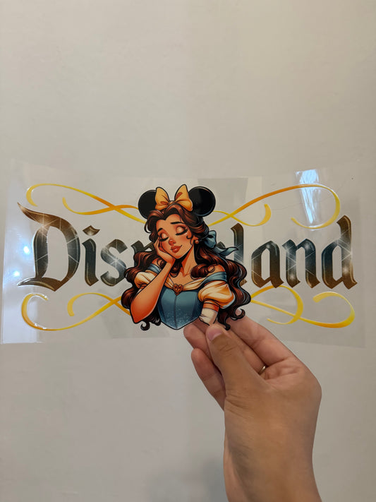 Belle Princess Disneyland wrap